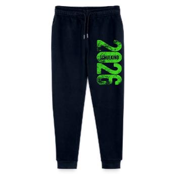 Schulkind 2026 - Einschulung - Erstklässler - Stanley/Stella Teenager Bio Jogginghose Mini Mover  - Navy - Vorne