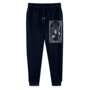 Baba Yaga Art populaire slave sombre - Pantalon de jogging bio Mini Mover Stanley/Stella Ado  - marine - Devant