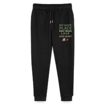 Neurodivergent introvert - Stanley/Stella Mini Mover Teen Organic Jogging Trousers  - black - Front