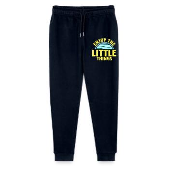 Enjoy The Little Things Gratitude Mindfulness - Stanley/Stella Mini Mover Teen Organic Jogging Trousers  - navy - Front