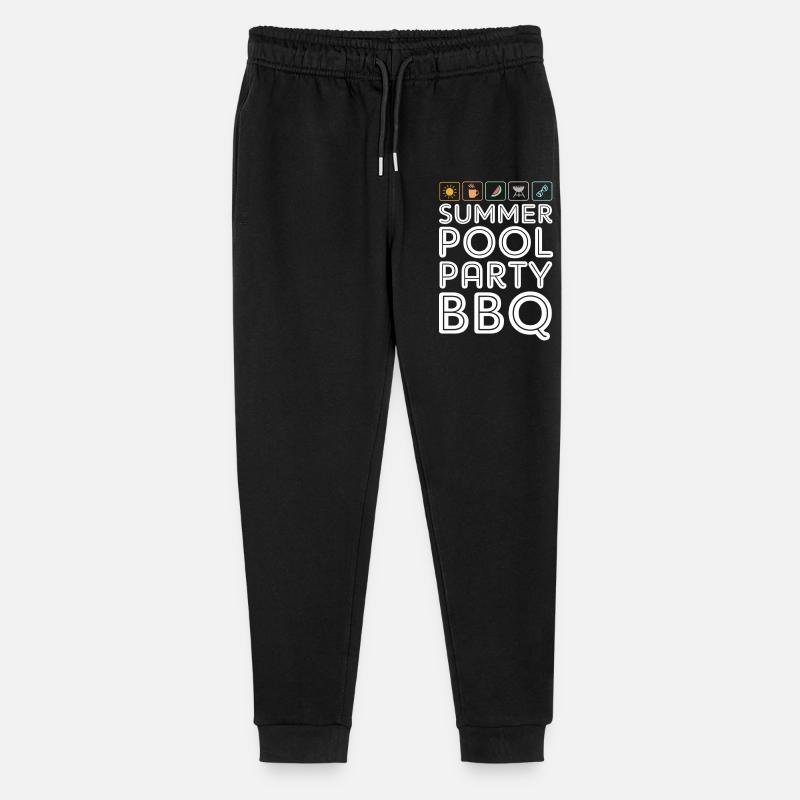 Fête à la piscine - Pantalon de jogging bio Mini Mover Stanley/Stella Ado  - noir