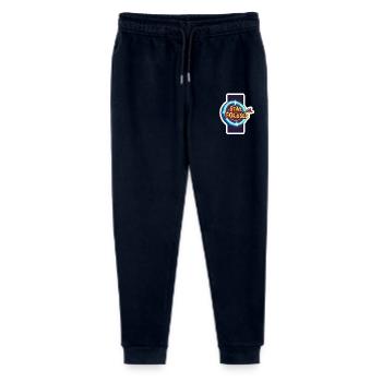 Restez concentrés Cible néon - Pantalon de jogging bio Mini Mover Stanley/Stella Ado  - marine - Devant