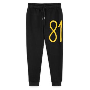 81 - Stanley/Stella Teenager Bio Jogginghose Mini Mover  - Schwarz - Vorne