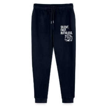 Silent. Fast. Ruthless. - Stanley/Stella Mini Mover Teen Organic Jogging Trousers  - navy - Front
