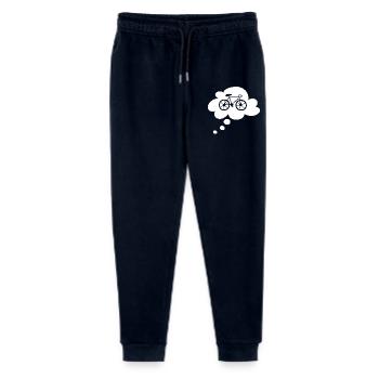 Road Bike Cloud Bike Sport Tour Hobby Bike Fan - Stanley/Stella Mini Mover Teen Organic Jogging Trousers  - navy - Front