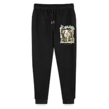 Lamm Christlich Bibelvers - Stanley/Stella Teenager Bio Jogginghose Mini Mover  - Schwarz - Vorne
