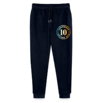 10. Geburtstag Limited Edition 10 Jahre Junge - Stanley/Stella Teenager Bio Jogginghose Mini Mover  - Navy - Vorne