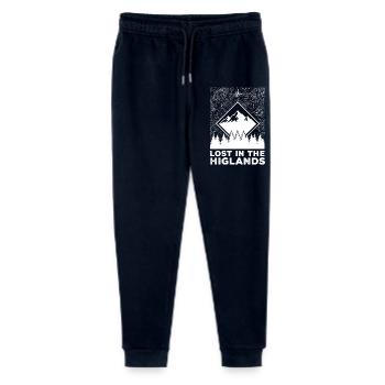 Perdu dans les Highlands - Pantalon de jogging bio Mini Mover Stanley/Stella Ado  - marine - Devant