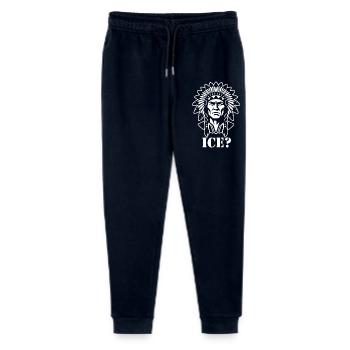Silhouette des indigenen Häuptlings - Stanley/Stella Teenager Bio Jogginghose Mini Mover  - Navy - Vorne