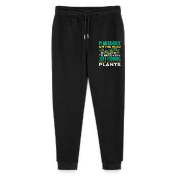 Plantaholic Plant Lover Gardener Gardening - Stanley/Stella Mini Mover Teen Organic Jogging Trousers  - black - Front