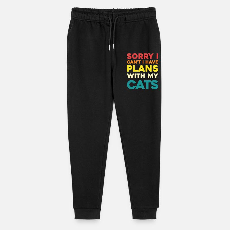 Pas de plans sans chats - Pantalon de jogging bio Mini Mover Stanley/Stella Ado  - noir
