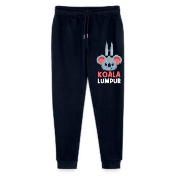 Koala Lumpur Cute Travel Pun Design - Stanley/Stella Teenager Bio Jogginghose Mini Mover  - Navy - Vorne