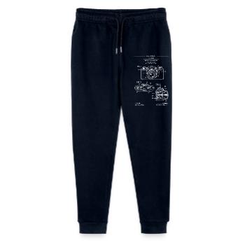 Diagramme de brevet de la caméra blueprint - Pantalon de jogging bio Mini Mover Stanley/Stella Ado  - marine - Devant