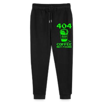 404 Not Found, Software Developer Shirt, Hoodie - Stanley/Stella Teenager Bio Jogginghose Mini Mover  - Schwarz - Vorne