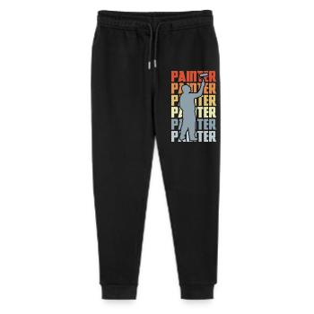Maler Lackierer Retro - Stanley/Stella Teenager Bio Jogginghose Mini Mover  - Schwarz - Vorne