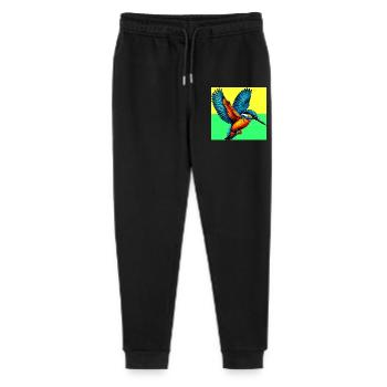 Eisvogel - Stanley/Stella Teenager Bio Jogginghose Mini Mover  - Schwarz - Vorne