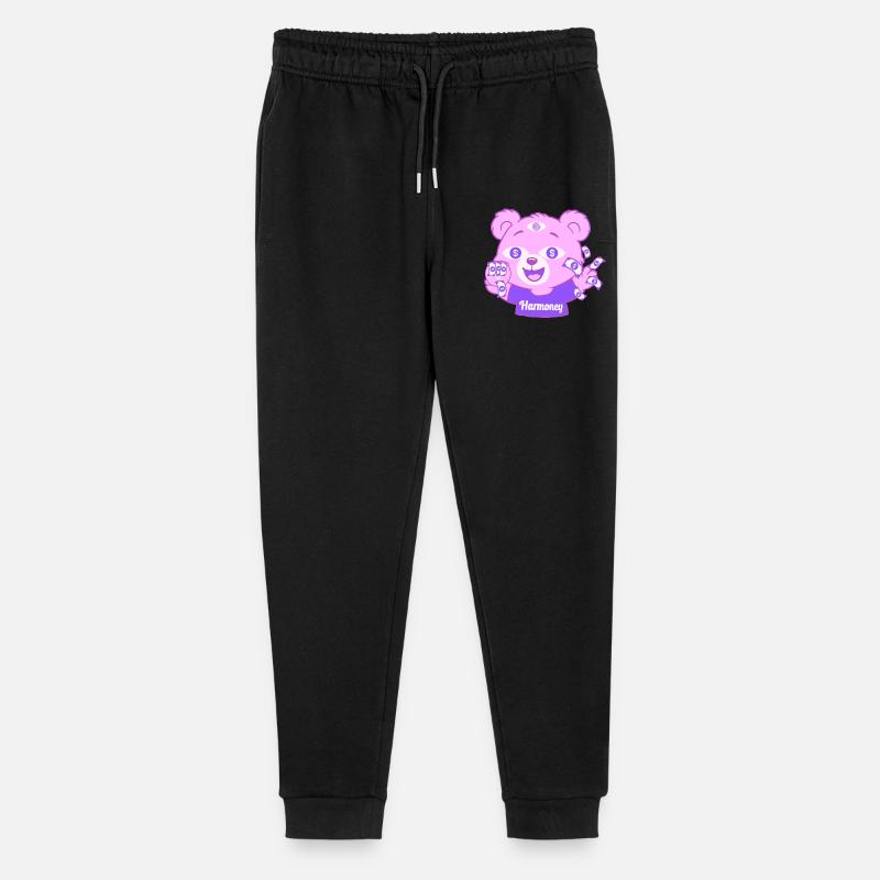 Harmoney Teddy - Pantalon de jogging bio Mini Mover Stanley/Stella Ado  - noir