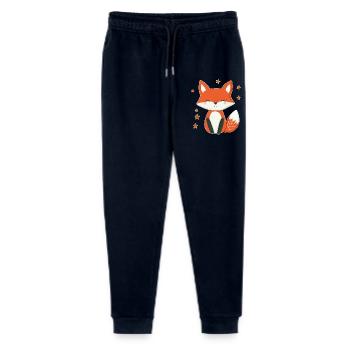 Fox and Stars - Stanley/Stella Mini Mover Teen Organic Jogging Trousers  - navy - Front