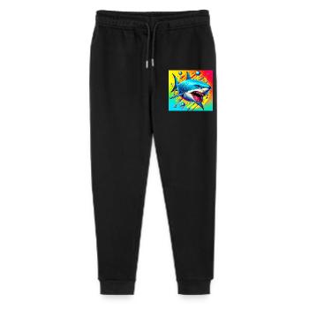 Requin - Pantalon de jogging bio Mini Mover Stanley/Stella Ado  - noir - Devant