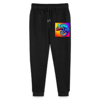 caméléon - Pantalon de jogging bio Mini Mover Stanley/Stella Ado  - noir - Devant
