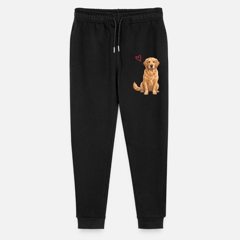 Golden retriever - Pantalon de jogging bio Mini Mover Stanley/Stella Ado  - noir