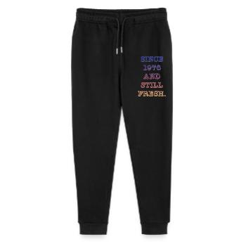 Millésime 1976 - Pantalon de jogging bio Mini Mover Stanley/Stella Ado  - noir - Devant