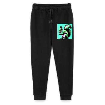 écureuil - Pantalon de jogging bio Mini Mover Stanley/Stella Ado  - noir - Devant