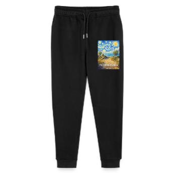 Indiana Dunes National Park, Indiana - Stanley/Stella Mini Mover Teen Organic Jogging Trousers  - black - Front