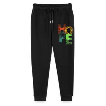 Espoir en Rayons Colorés - Pantalon de jogging bio Mini Mover Stanley/Stella Ado  - noir - Devant
