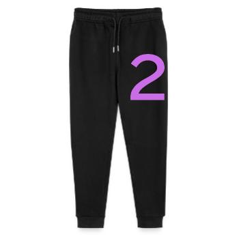 2 - Stanley/Stella Mini Mover Teen Organic Jogging Trousers  - black - Front