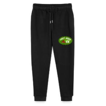 First Aid Aider - Stanley/Stella Mini Mover Teen Organic Jogging Trousers  - black - Front