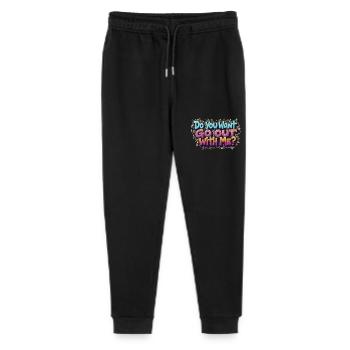 Veux-tu sortir avec moi - Pantalon de jogging bio Mini Mover Stanley/Stella Ado  - noir - Devant
