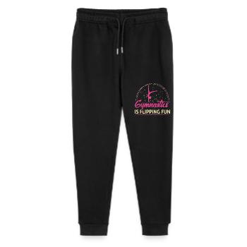 Gymnastik Training Fitness Gym - Stanley/Stella Teenager Bio Jogginghose Mini Mover  - Schwarz - Vorne