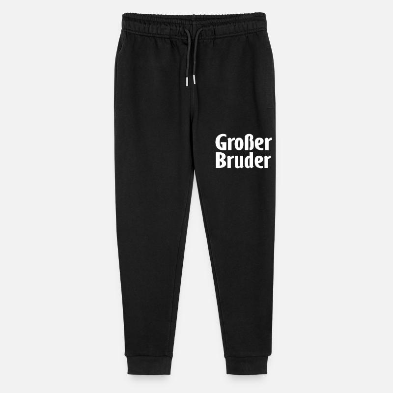 Grand frère - Pantalon de jogging bio Mini Mover Stanley/Stella Ado  - noir