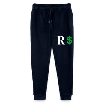 Letter r dollar - Stanley/Stella Mini Mover Teen Organic Jogging Trousers  - navy - Front