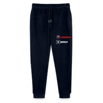 Concrete Concrete Paver Concrete Mixer - Stanley/Stella Mini Mover Teen Organic Jogging Trousers  - navy - Front
