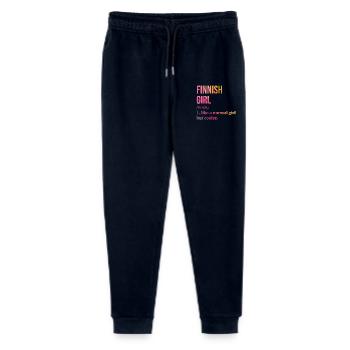 Finland - Stanley/Stella Mini Mover Teen Organic Jogging Trousers  - navy - Front