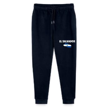 El Salvador Map Salvadoran Flag - Stanley/Stella Mini Mover Teen Organic Jogging Trousers  - navy - Front