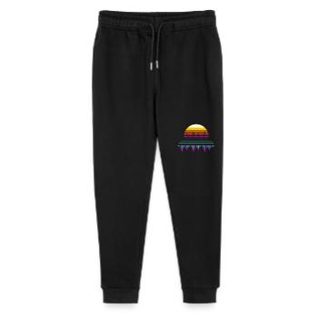 Djing Label Clavier DJ - Pantalon de jogging bio Mini Mover Stanley/Stella Ado  - noir - Devant