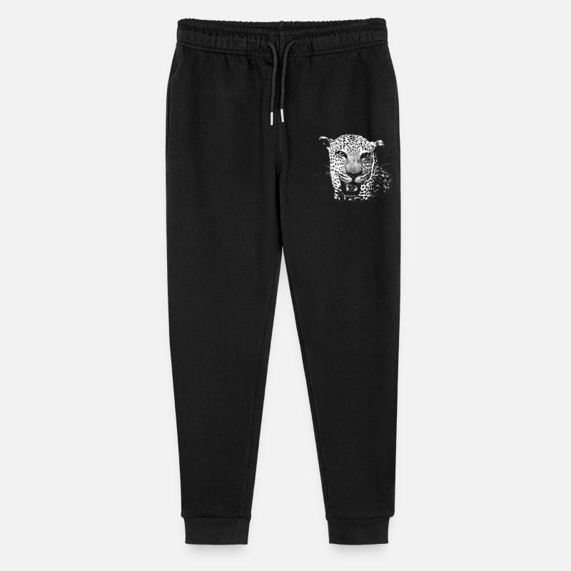 Léopard - Pantalon de jogging bio Mini Mover Stanley/Stella Ado  - noir