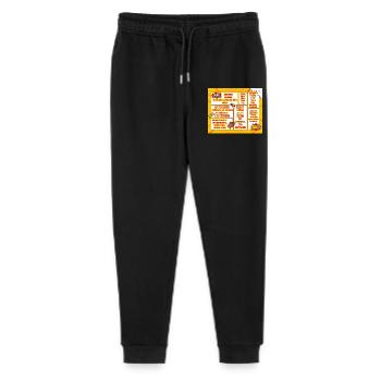 Comic-Style Sprüche für Mutmacher - Stanley/Stella Teenager Bio Jogginghose Mini Mover  - Schwarz - Vorne