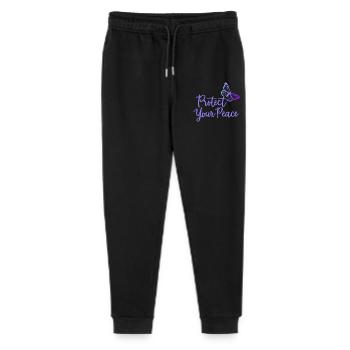 Protect Your Peace Schmetterling Innere Ruhe - Stanley/Stella Teenager Bio Jogginghose Mini Mover  - Schwarz - Vorne