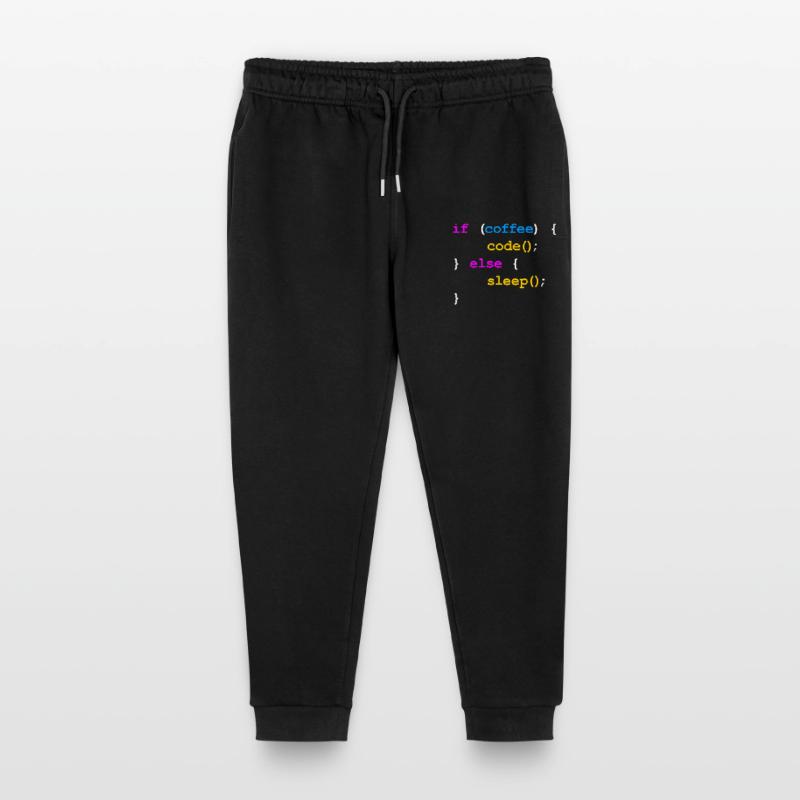 No Coffee No Code Programmer Computer Scientist Stanley/Stella Mini Mover Teen Organic Jogging Trousers 