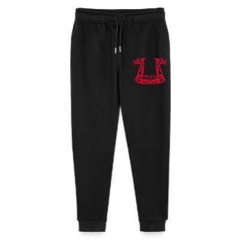 Viking Red Dragon - Stanley/Stella Mini Mover Teen Organic Jogging Trousers  - black - Front