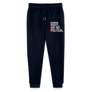 Human Rights Are Not Political Menschenrechte Logo - Stanley/Stella Mini Mover Teen Organic Jogging Trousers  - navy - Front