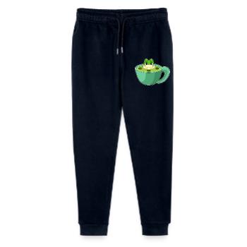 Frog Mug - Stanley/Stella Mini Mover Teen Organic Jogging Trousers  - navy - Front