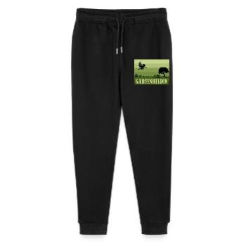 Héroïne de jardin féminine rétro/vintage - Pantalon de jogging bio Mini Mover Stanley/Stella Ado  - noir - Devant