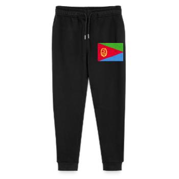 Eritrean Flag – African Identity - Stanley/Stella Mini Mover Teen Organic Jogging Trousers  - black - Front