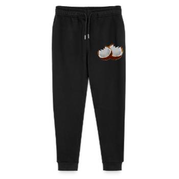 coole geburtstagsgeschenke, exotische nuss - Stanley/Stella Teenager Bio Jogginghose Mini Mover  - Schwarz - Vorne
