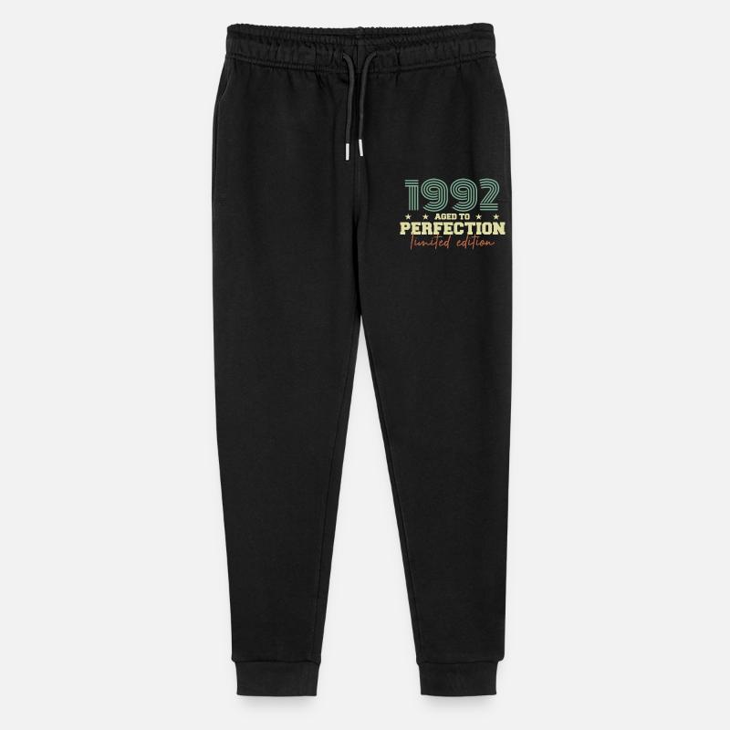 1992 - Pantalon de jogging bio Mini Mover Stanley/Stella Ado  - noir